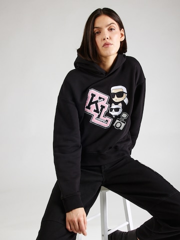 Karl Lagerfeld Sweatshirt i svart