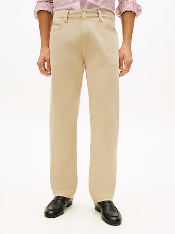 Regular Jean TOMMY HILFIGER en beige : devant