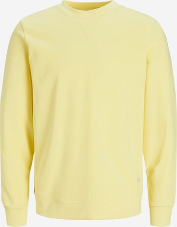 JACK & JONESSweater majica - žuta boja: prednji dio