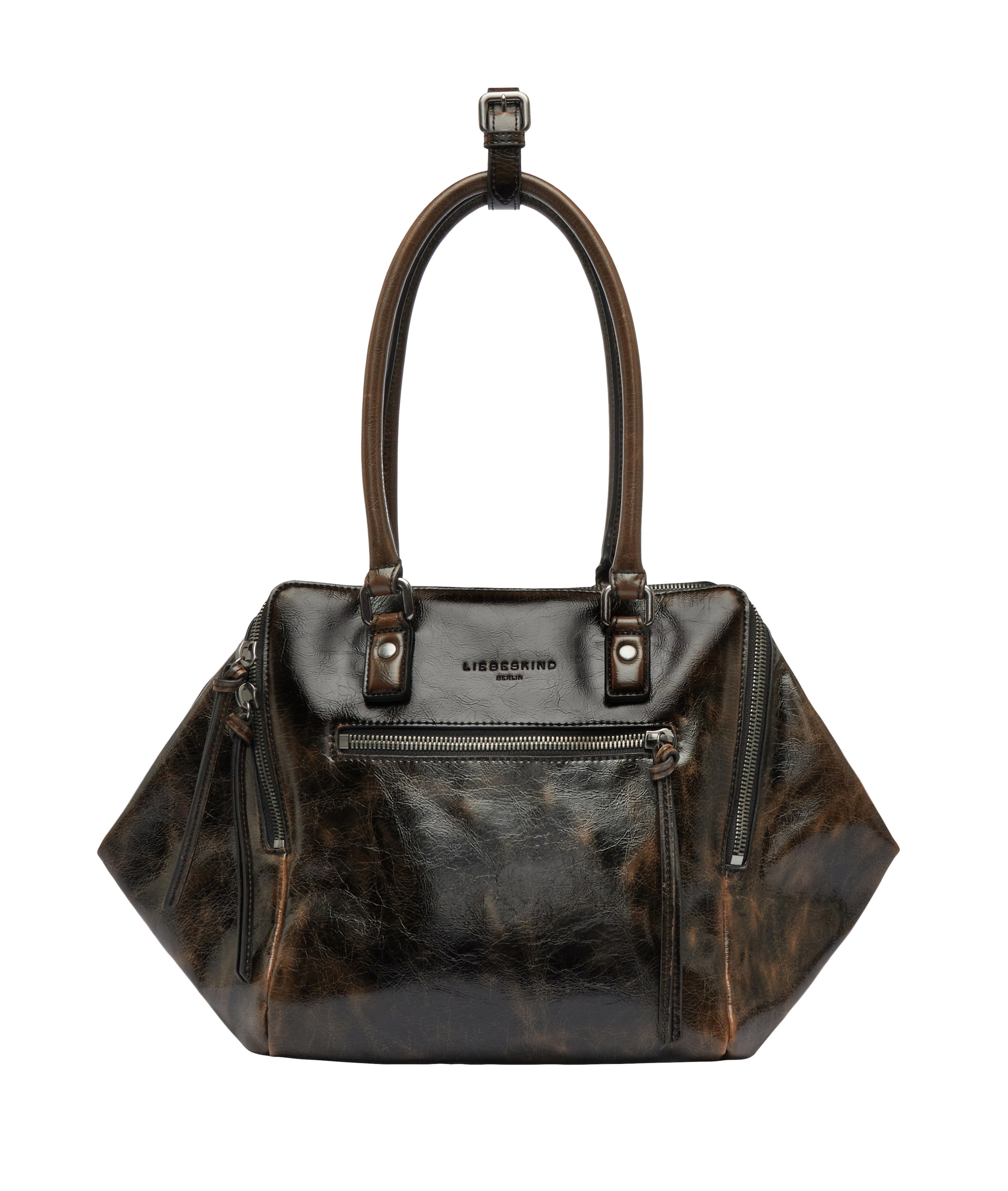 Liebeskind Berlin Shoulder bag in Brown: front