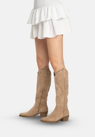 Salinyang Comwboystøvler i grøn