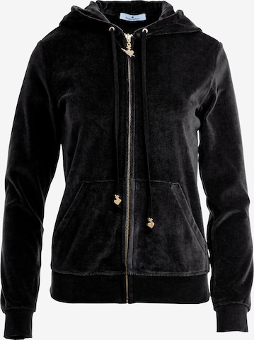 Sugarfree Sweat jacket in Black: front
