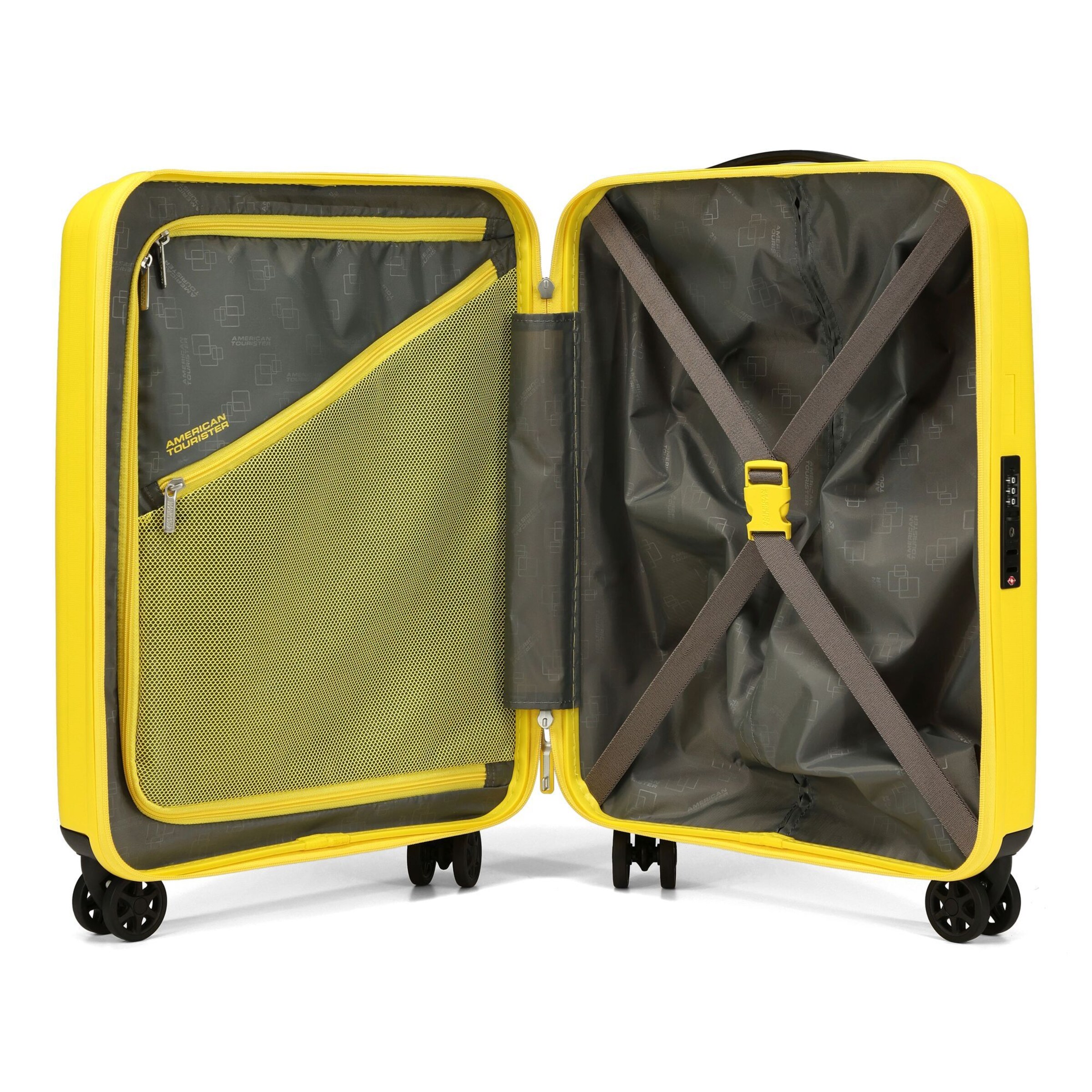 Trolley 'Rejoy' di American Tourister in giallo