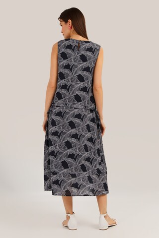 Finn Flare Dress in Blue