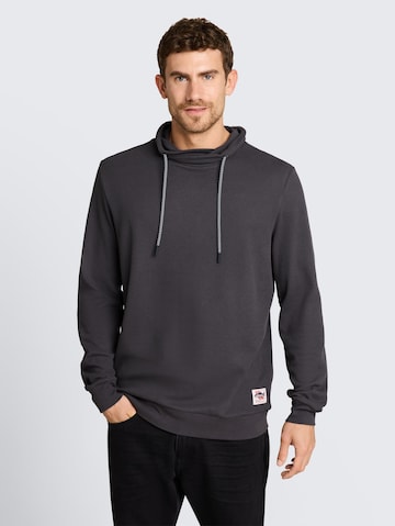 TOM TAILOR Shirt in Grey: front