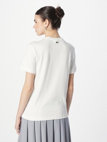 T-shirt LACOSTE en blanc