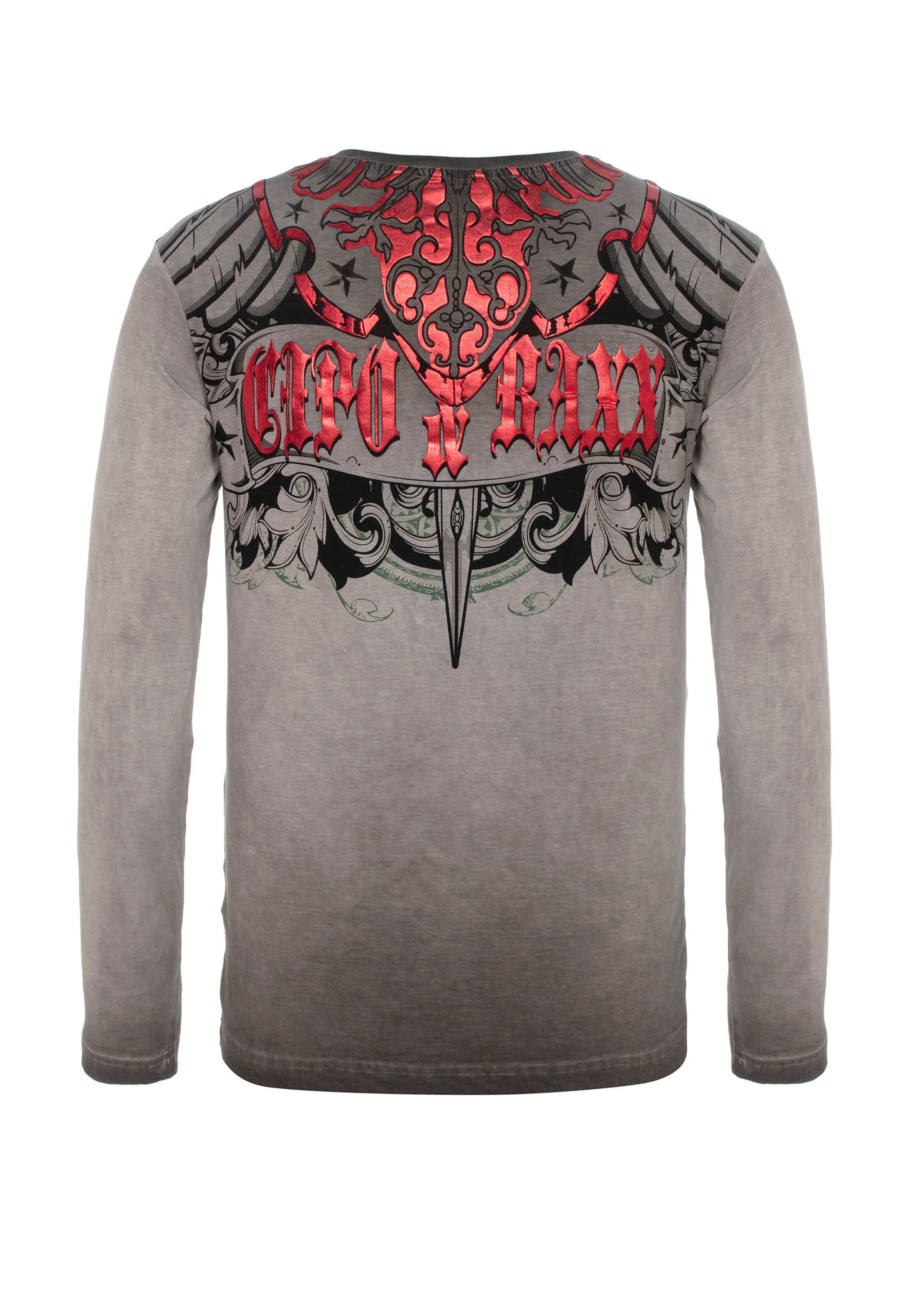 T-Shirt CIPO & BAXX en gris