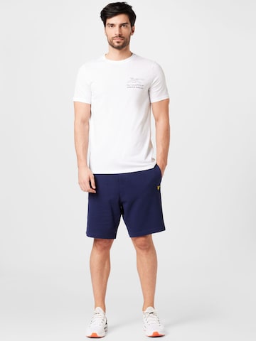 Regular Pantalon Lyle & Scott en bleu