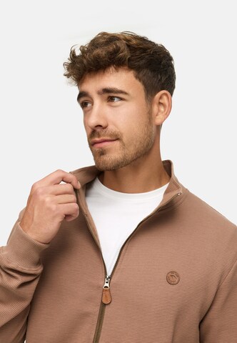 Veste de survêtement 'Guadalupe' INDICODE JEANS en marron