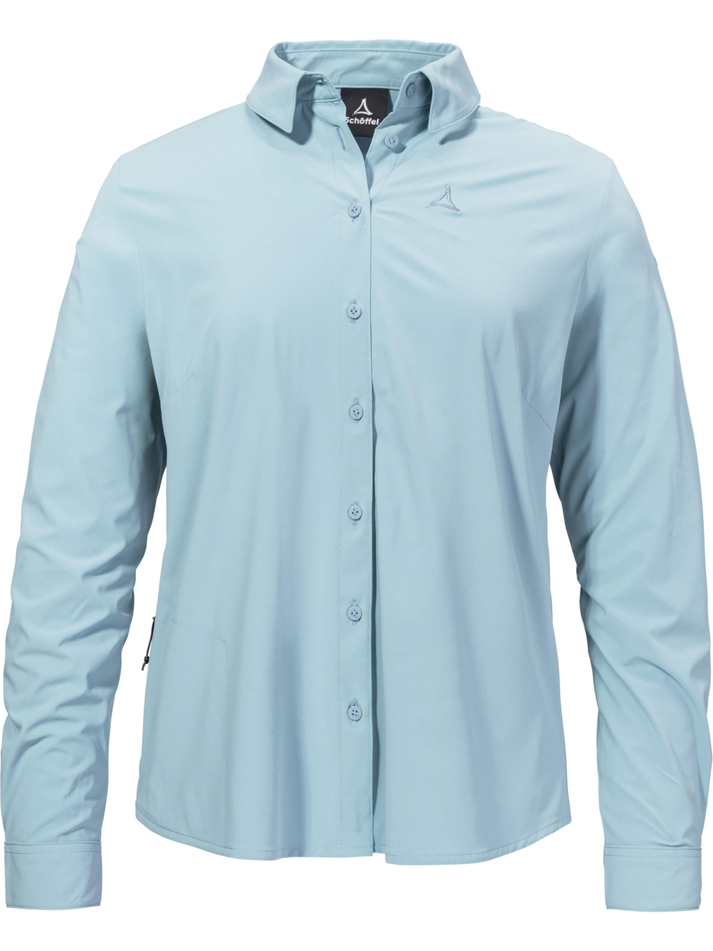 Chemisier fonctionnel 'Dunajec' Schöffel en bleu : devant