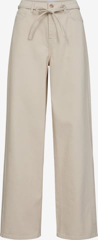 Jeans 'NUBROOKLYN SOLID' di NÜMPH in beige: frontale