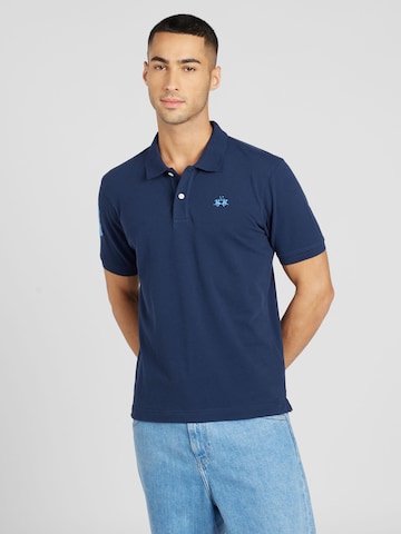 La Martina Shirt in Blue: front