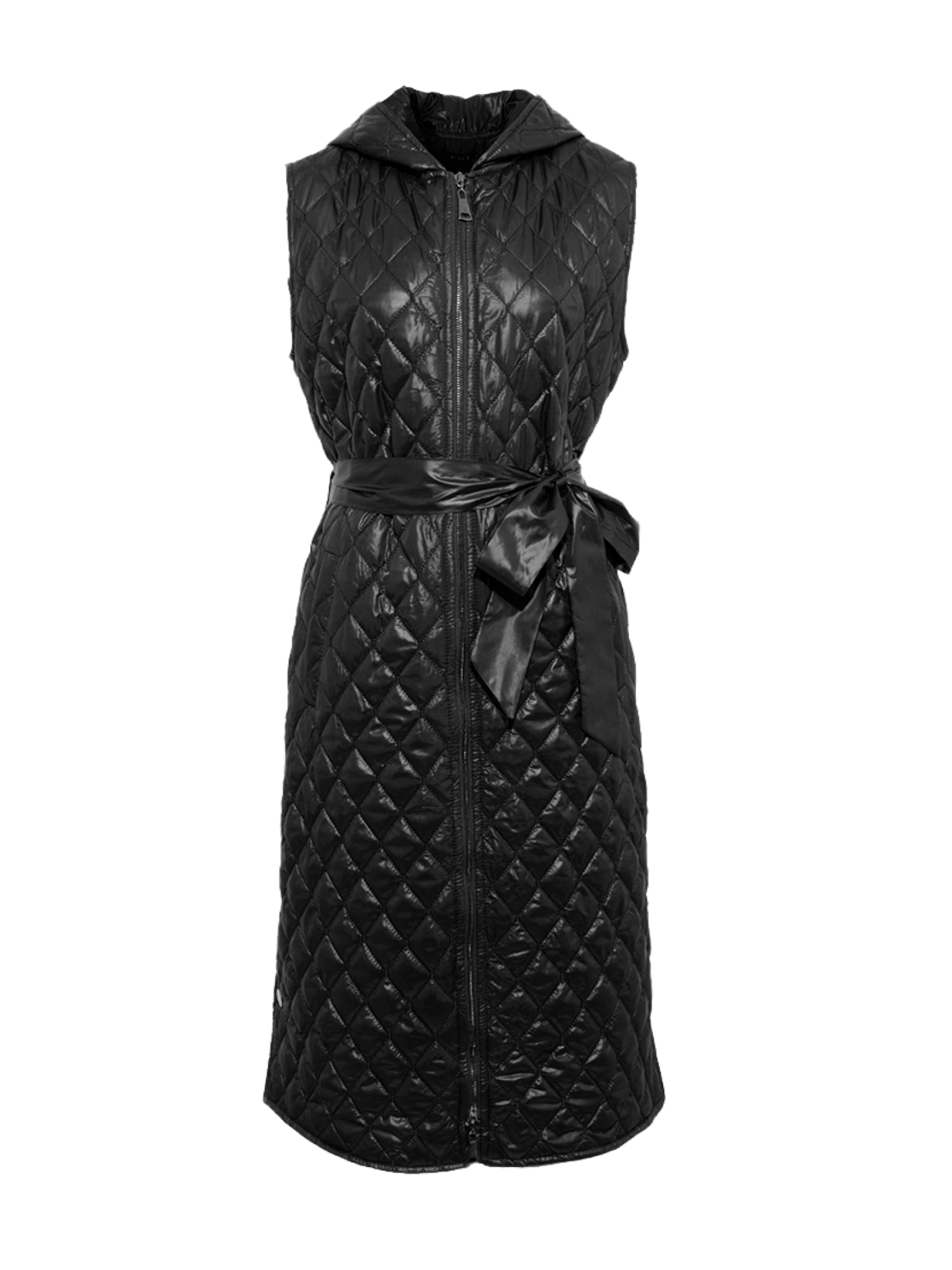 Rivus Vest in Black: front