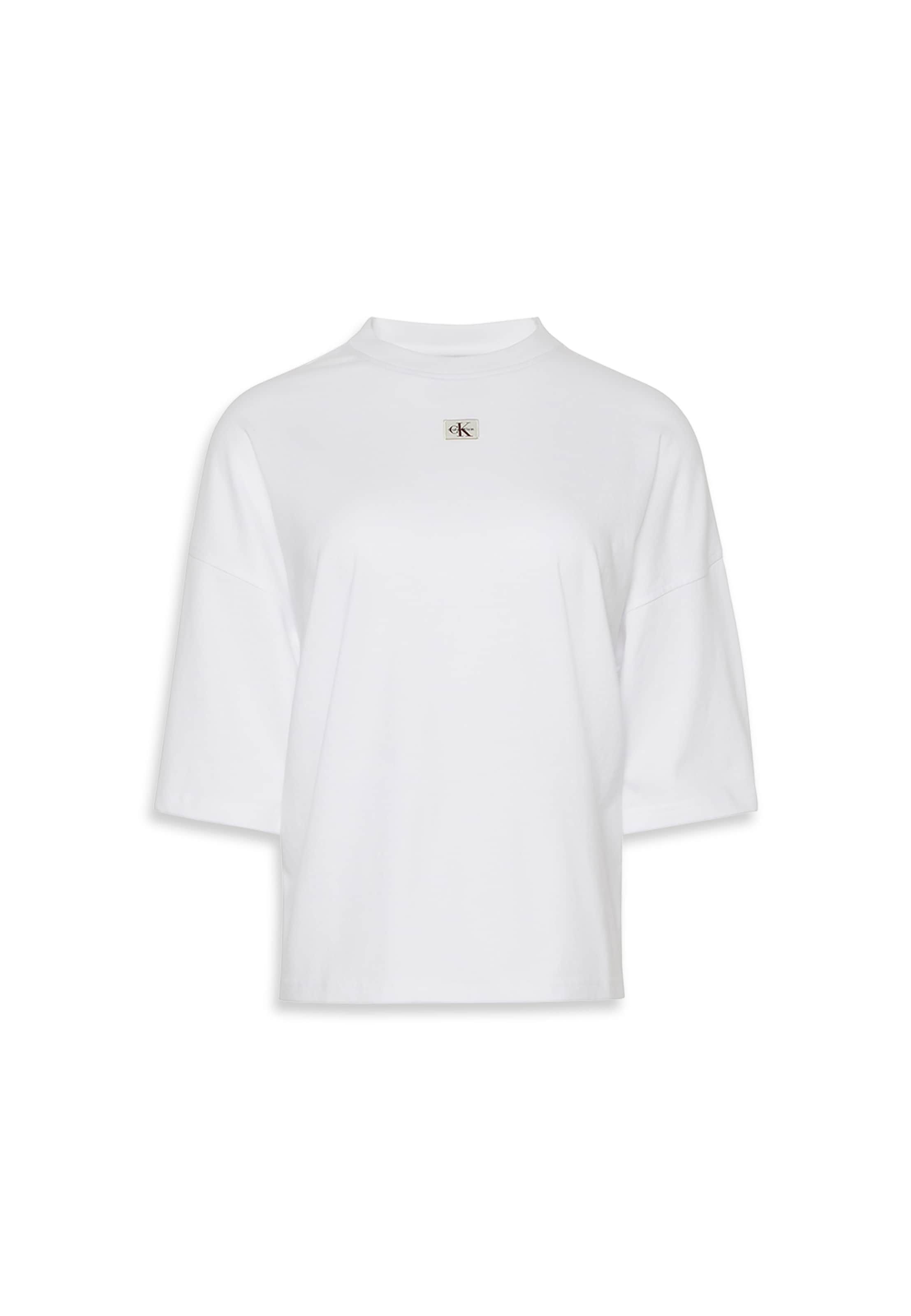 Maglietta di Calvin Klein Jeans in bianco