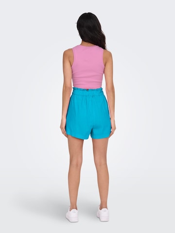 ONLY Regular Shorts 'CARO' in Blau