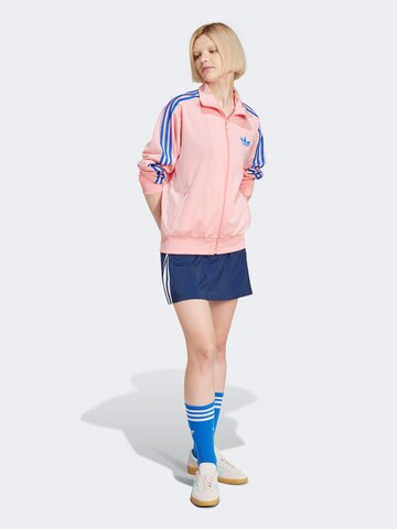 ADIDAS ORIGINALS Sweatvest 'Adicolor Classic Firebird' in Roze