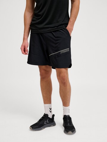 Hummel regular Sportsbukser 'Court' i sort: forside