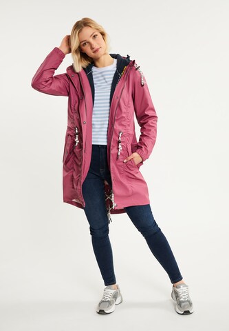 Manteau fonctionnel 'Altiplano' Schmuddelwedda en rose