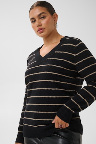 Pull-over 'Ariella' KAFFE CURVE en noir