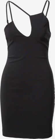 Oval Square Dress 'Music' in Black: front