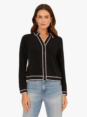 Adrianna Papell Blouse in Black: front