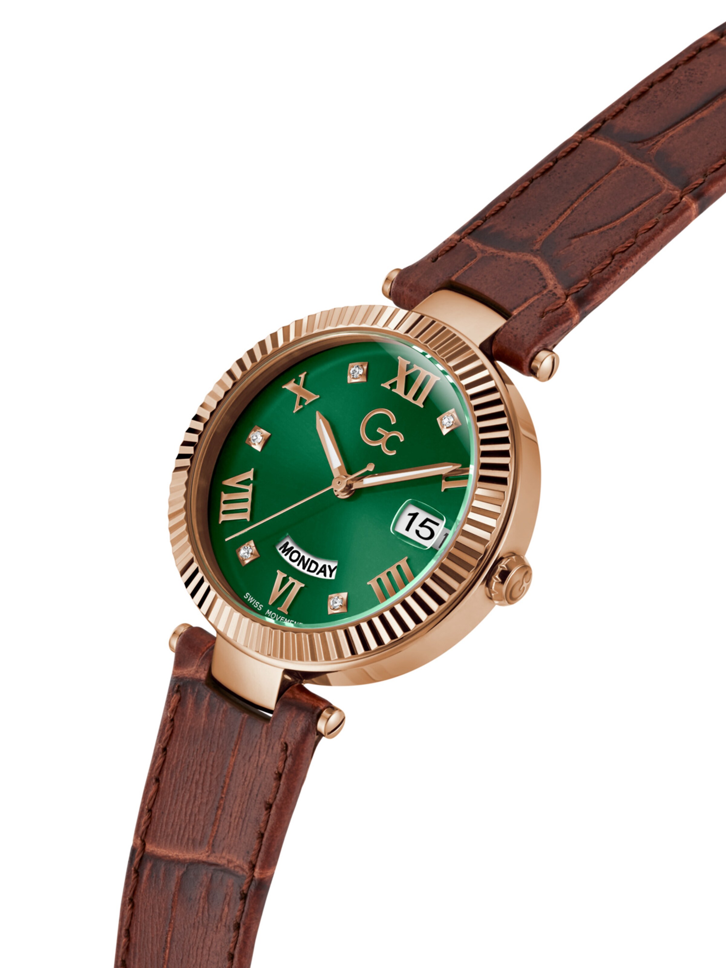 Gc Analog Watch 'Flair' in Brown
