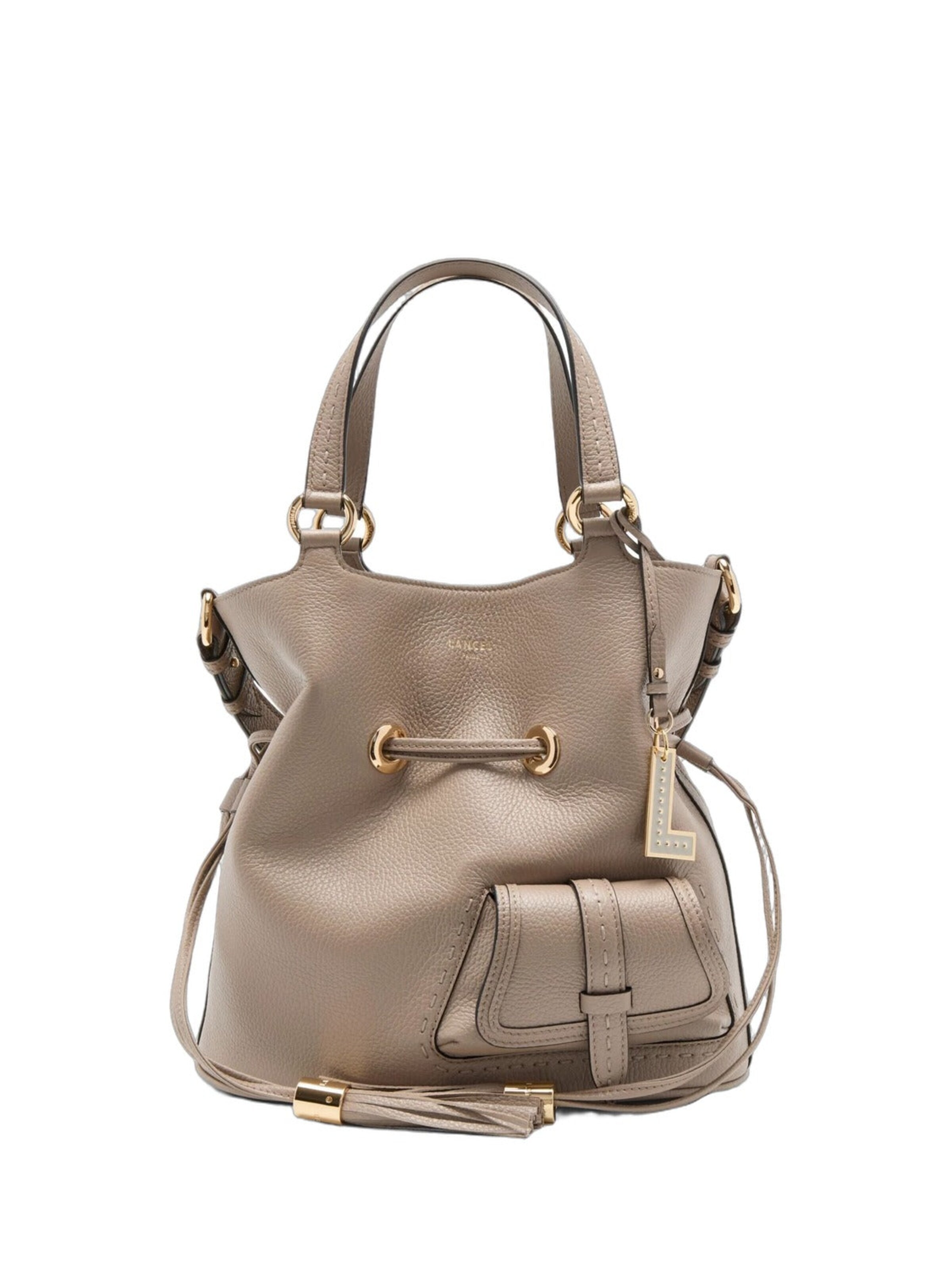 Borsa a spalla 'Lancel Sacs à main M 1Er Flirt Femme Galet' di Lancel in grigio: frontale