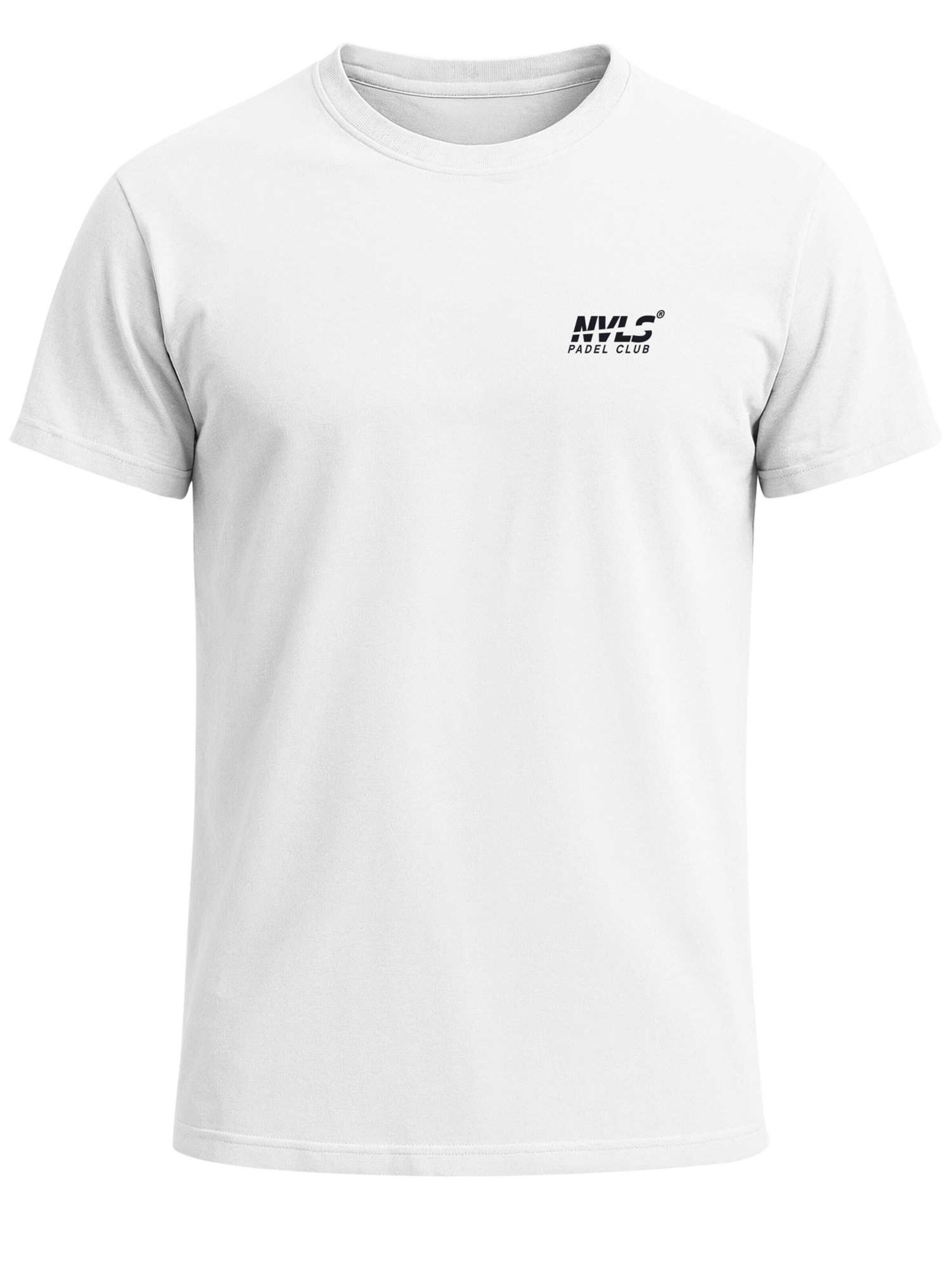 Neverless Shirt 'Padel Club' in White