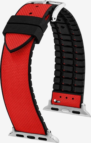 Montre digitale 'Arne for Apple Watch' HIRSCH Armbänder en rouge : devant