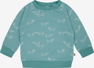 loud + proud Pullover 'Dackel' in Grün: Vorderseite