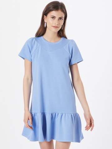 LMTD Dress 'FEAT' in Blue: front