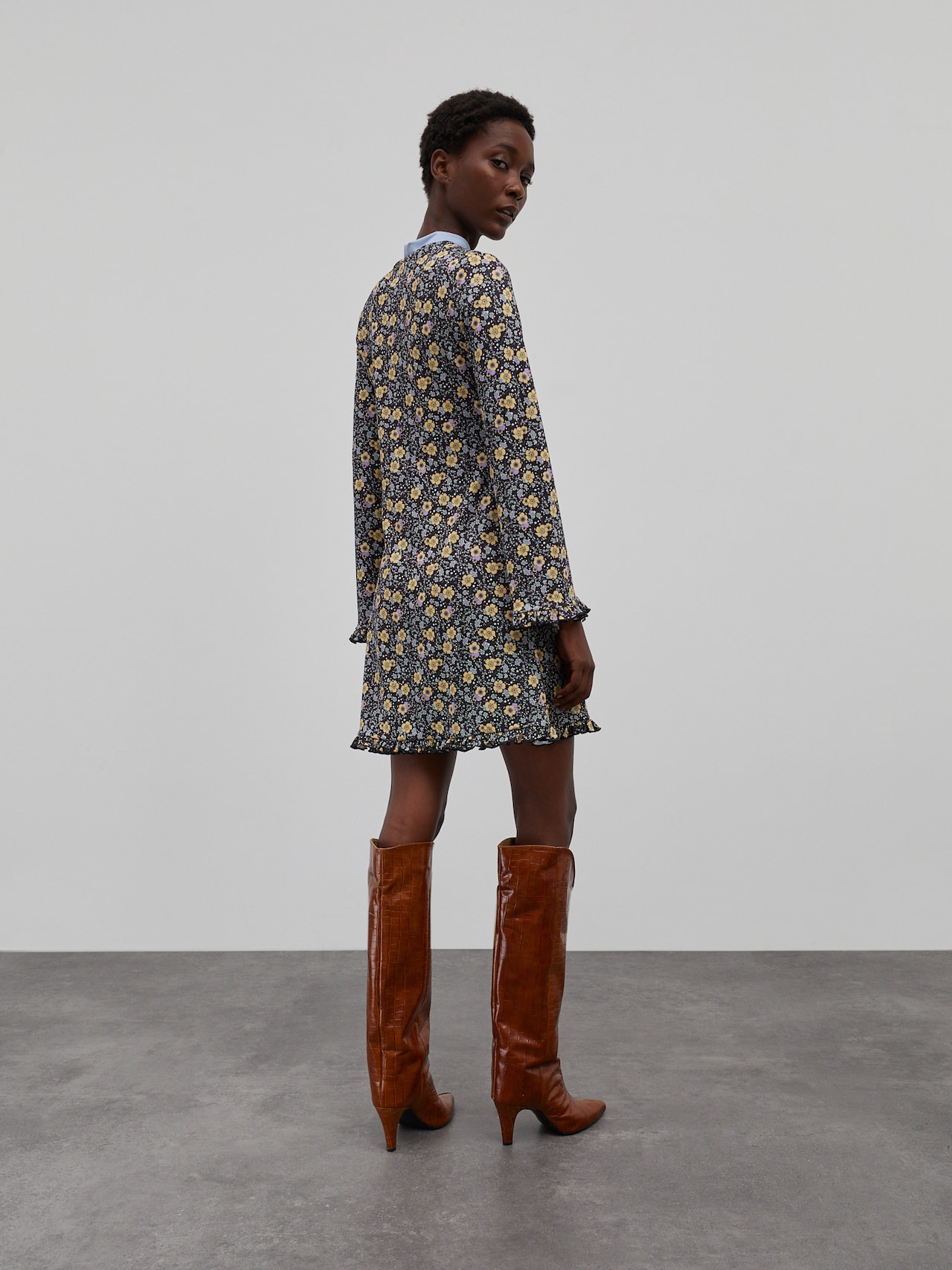 EDITED Producten Jurk 'Kairi' Gemengde kleuren