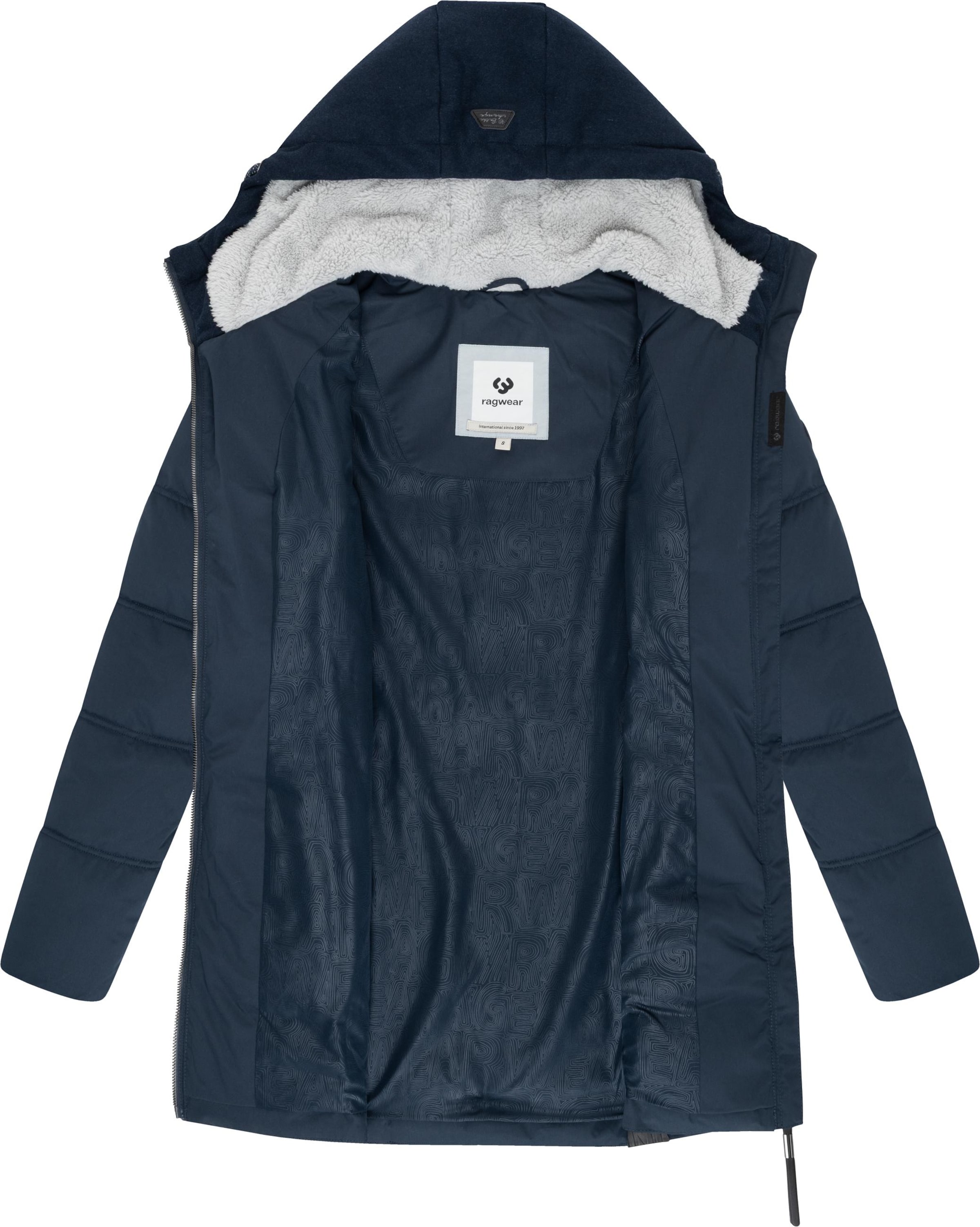 Manteau d’hiver 'Ashani' Ragwear en bleu