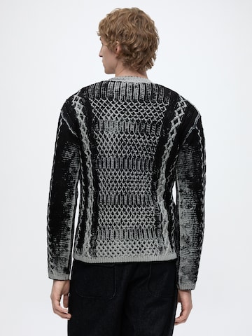DIESEL Sweter 'K-MIONE' w kolorze czarny
