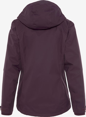 JACK WOLFSKIN Outdoor Jacket in Purple