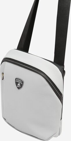 Automobili Lamborghini Taška přes rameno – šedá: přední strana