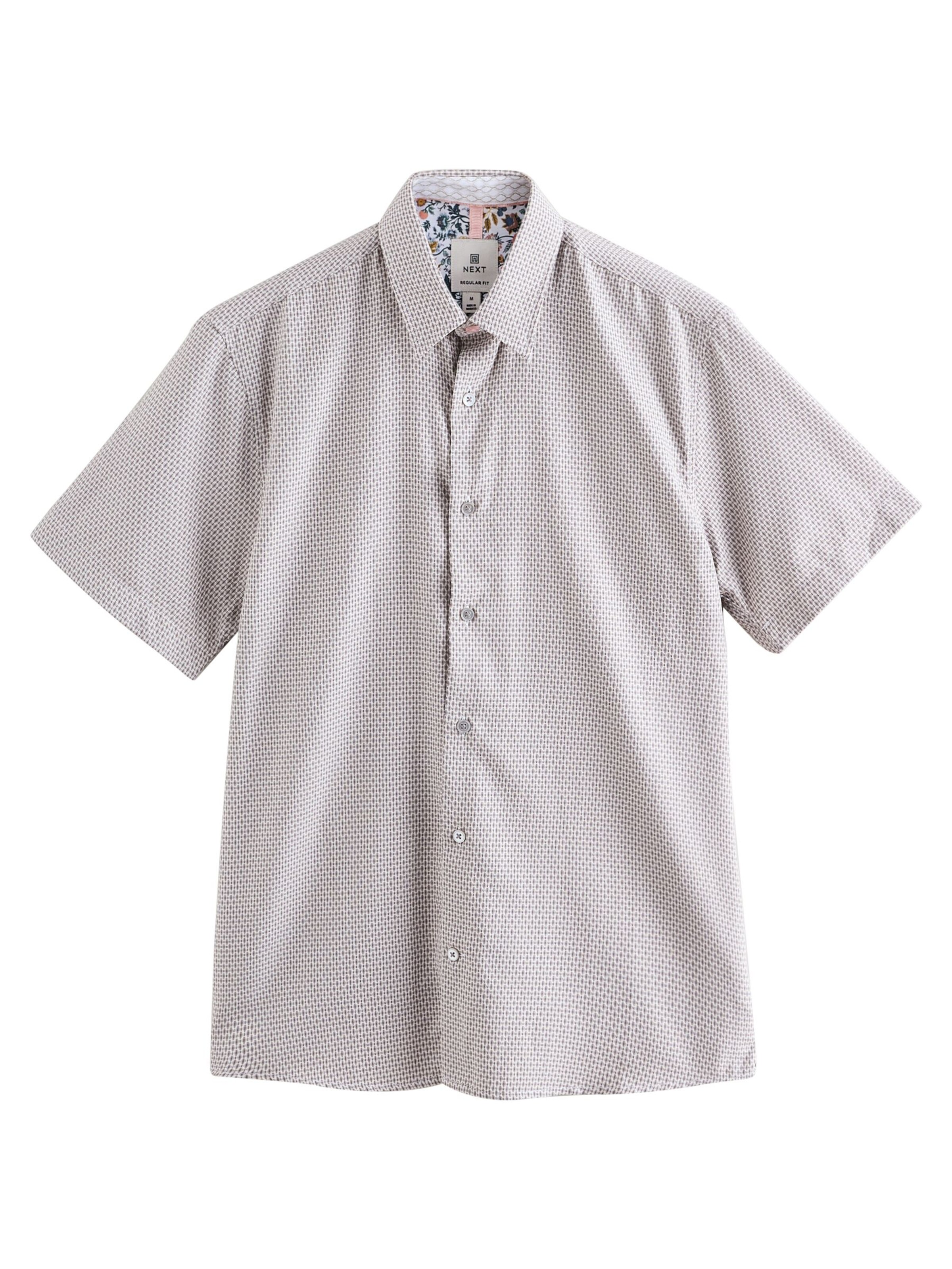 Next Regular fit Skjorta i beige: framsida