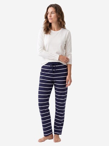 SCHIESSER Pyjama 'Mix & Relax' in Blau
