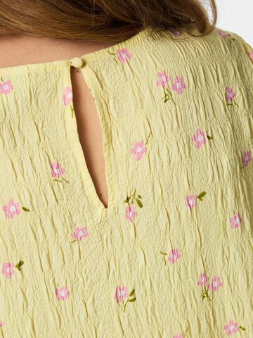 PIECES Kleid 'PCStella' in Gelb