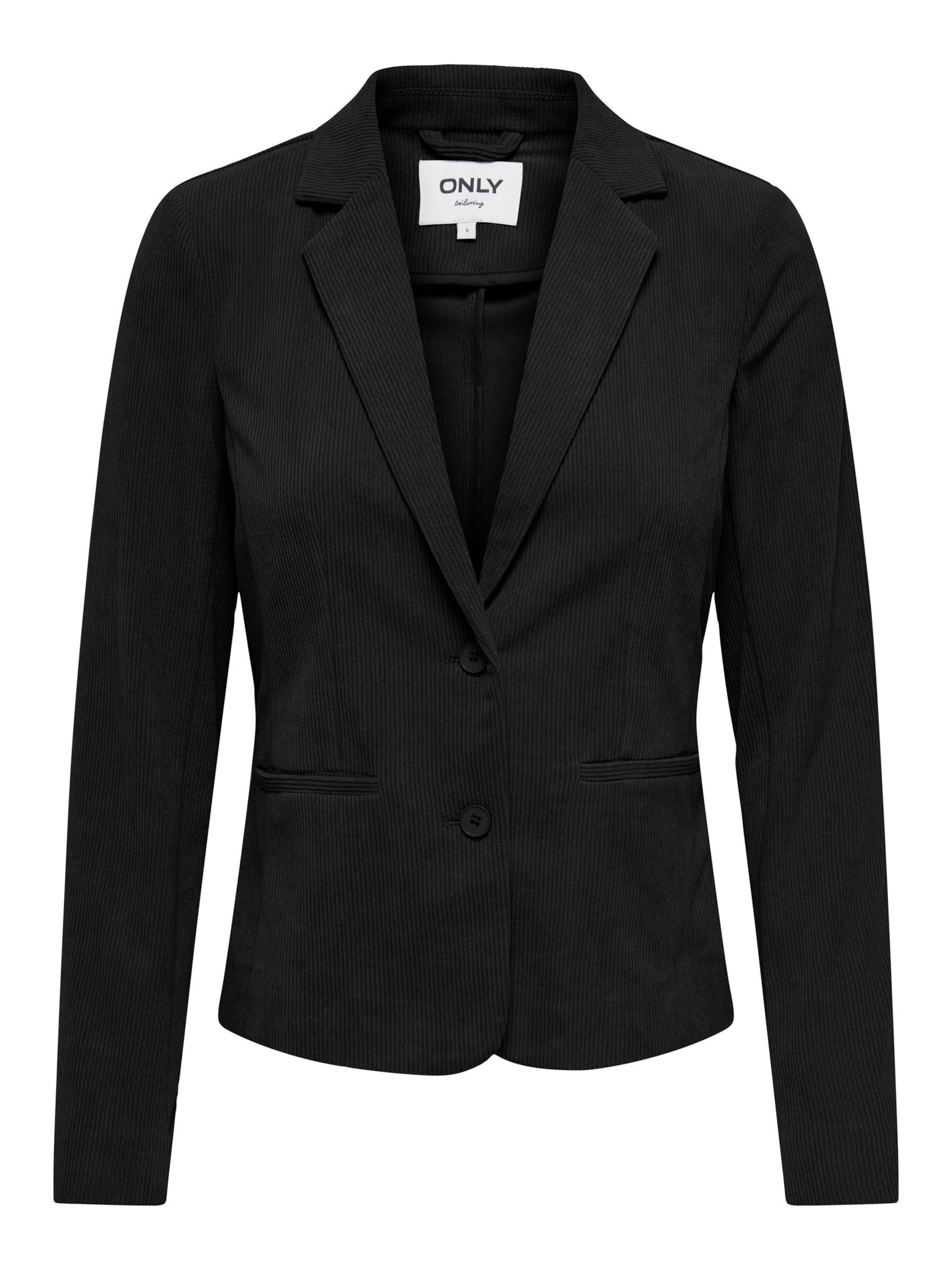 ONLY Blazer 'ONLPOPTRASH-LIAS' in Schwarz: Vorderseite
