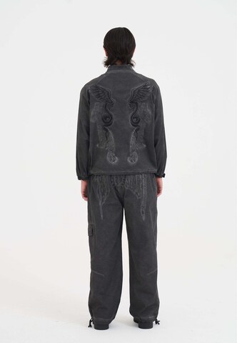 Ed Hardy Baggy Cargojeans i grå