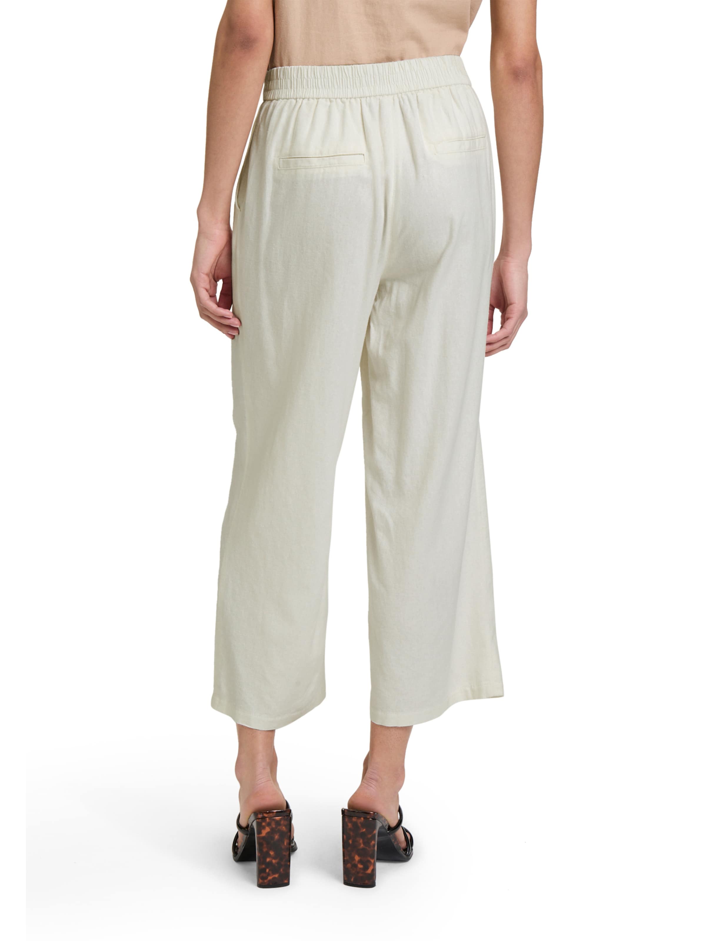 Wide Leg Jean Betty Barclay en blanc