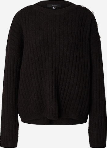 VERO MODA Sweater 'ELYA' in Black: front