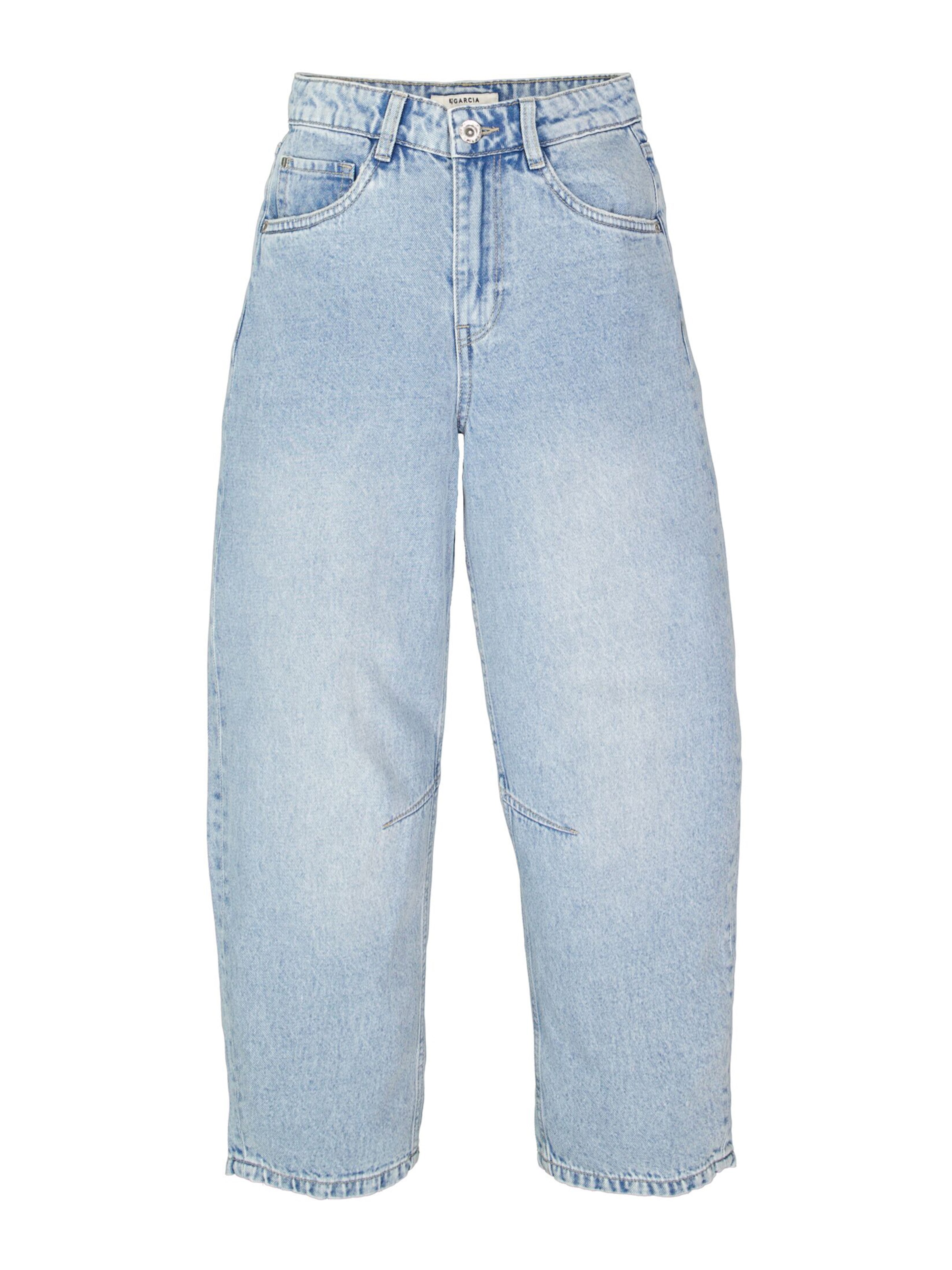 GARCIA Baggy Jeans in Blauw: voorkant