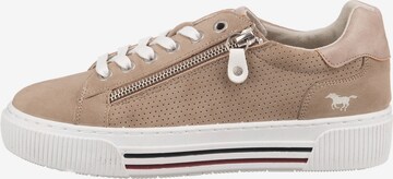 MUSTANG Platform trainers in Beige