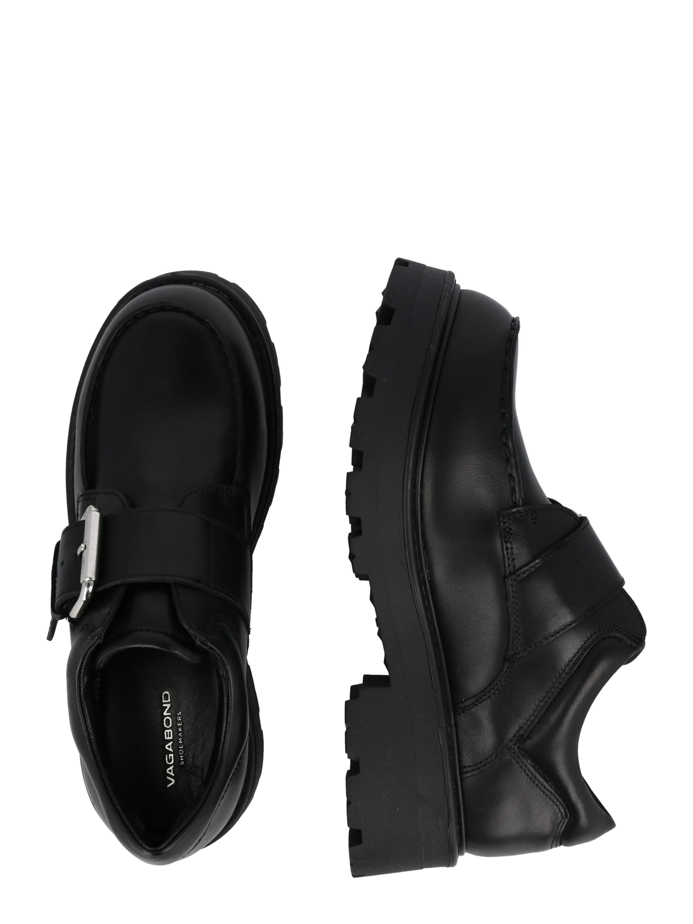 Papuci de casă 'COSMO' de la VAGABOND SHOEMAKERS pe negru