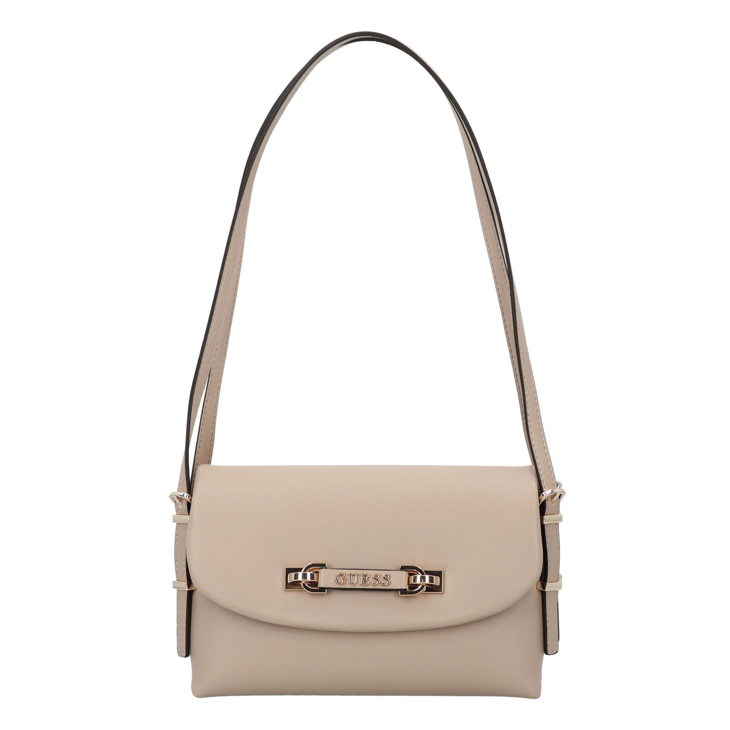 Sac bandoulière 'Lefia' GUESS en beige : devant
