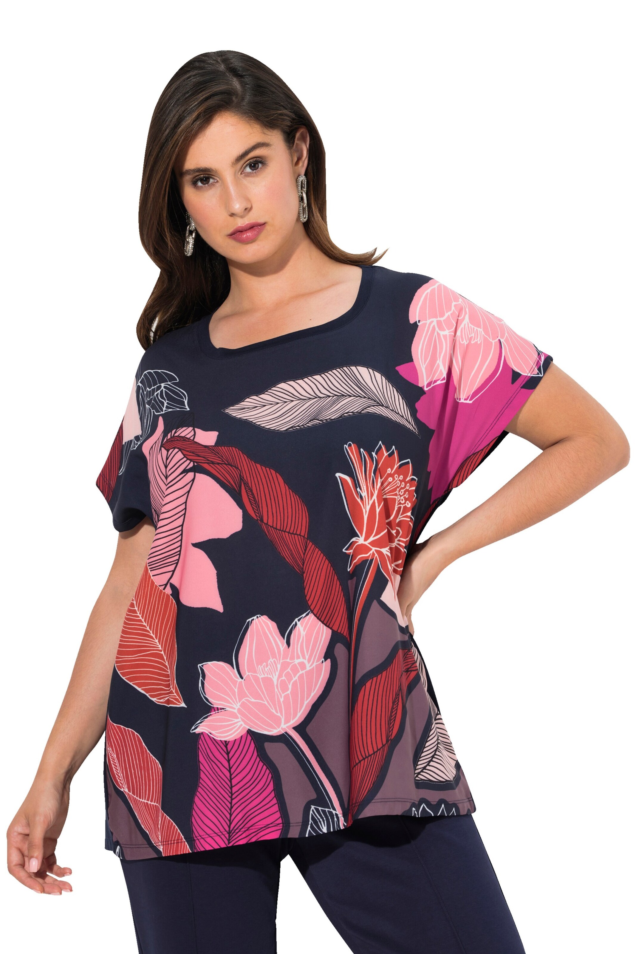 Ulla Popken Shirt in Blue: front