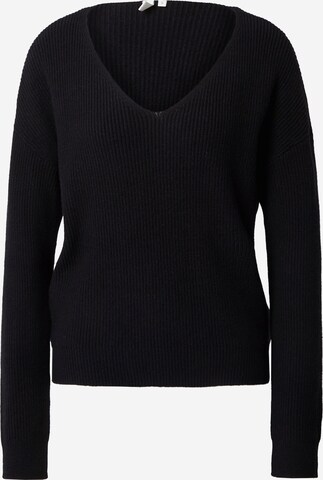 QS Sweater in Black: front