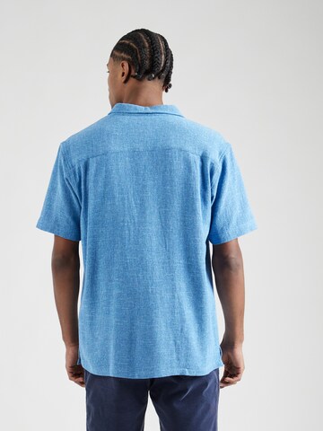 Iriedaily - Ajuste confortable Camisa 'Sammy Summer' en azul